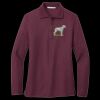 Women's Silk Touch Long Sleeve Polo Thumbnail