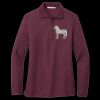 Women's Silk Touch Long Sleeve Polo Thumbnail