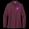 Women's Silk Touch Long Sleeve Polo Thumbnail