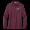 Women's Silk Touch Long Sleeve Polo Thumbnail