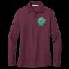 Women's Silk Touch Long Sleeve Polo Thumbnail
