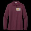 Women's Silk Touch Long Sleeve Polo Thumbnail