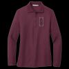 Women's Silk Touch Long Sleeve Polo Thumbnail