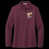 Women's Silk Touch Long Sleeve Polo Thumbnail