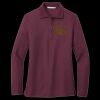 Women's Silk Touch Long Sleeve Polo Thumbnail