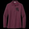 Women's Silk Touch Long Sleeve Polo Thumbnail