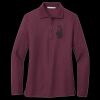 Women's Silk Touch Long Sleeve Polo Thumbnail