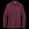 Women's Silk Touch Long Sleeve Polo Thumbnail