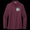 Women's Silk Touch Long Sleeve Polo Thumbnail