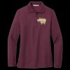 Women's Silk Touch Long Sleeve Polo Thumbnail