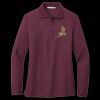 Women's Silk Touch Long Sleeve Polo Thumbnail