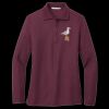 Women's Silk Touch Long Sleeve Polo Thumbnail