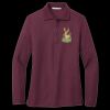 Women's Silk Touch Long Sleeve Polo Thumbnail