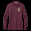 Women's Silk Touch Long Sleeve Polo Thumbnail