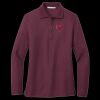 Women's Silk Touch Long Sleeve Polo Thumbnail