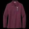 Women's Silk Touch Long Sleeve Polo Thumbnail