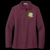 Women's Silk Touch Long Sleeve Polo Thumbnail