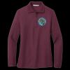 Women's Silk Touch Long Sleeve Polo Thumbnail