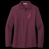 Women's Silk Touch Long Sleeve Polo Thumbnail