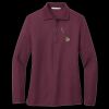 Women's Silk Touch Long Sleeve Polo Thumbnail