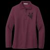 Women's Silk Touch Long Sleeve Polo Thumbnail