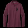 Women's Silk Touch Long Sleeve Polo Thumbnail