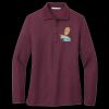 Women's Silk Touch Long Sleeve Polo Thumbnail