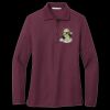 Women's Silk Touch Long Sleeve Polo Thumbnail