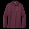 Women's Silk Touch Long Sleeve Polo Thumbnail