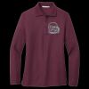 Women's Silk Touch Long Sleeve Polo Thumbnail