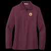 Women's Silk Touch Long Sleeve Polo Thumbnail