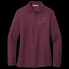 Women's Silk Touch Long Sleeve Polo Thumbnail