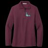 Women's Silk Touch Long Sleeve Polo Thumbnail