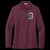 Women's Silk Touch Long Sleeve Polo Thumbnail