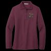 Women's Silk Touch Long Sleeve Polo Thumbnail
