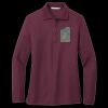 Women's Silk Touch Long Sleeve Polo Thumbnail