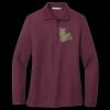 Women's Silk Touch Long Sleeve Polo Thumbnail