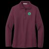 Women's Silk Touch Long Sleeve Polo Thumbnail
