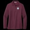 Women's Silk Touch Long Sleeve Polo Thumbnail