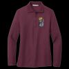 Women's Silk Touch Long Sleeve Polo Thumbnail