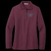 Women's Silk Touch Long Sleeve Polo Thumbnail