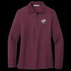 Women's Silk Touch Long Sleeve Polo Thumbnail