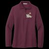 Women's Silk Touch Long Sleeve Polo Thumbnail