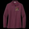 Women's Silk Touch Long Sleeve Polo Thumbnail