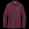 Women's Silk Touch Long Sleeve Polo Thumbnail