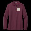 Women's Silk Touch Long Sleeve Polo Thumbnail