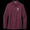 Women's Silk Touch Long Sleeve Polo Thumbnail