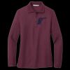 Women's Silk Touch Long Sleeve Polo Thumbnail