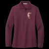 Women's Silk Touch Long Sleeve Polo Thumbnail