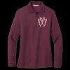 Women's Silk Touch Long Sleeve Polo Thumbnail